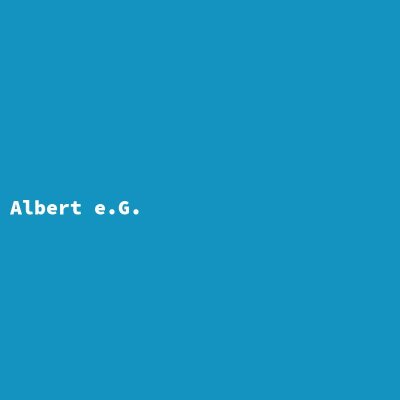 Hersteller: Albert e.G.