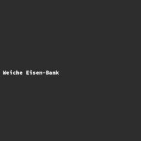 Weiche Eisen-Bank