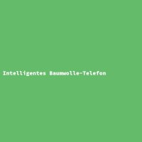 Intelligentes Baumwolle-Telefon