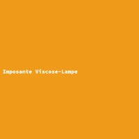 Impressive Viscose Lamp